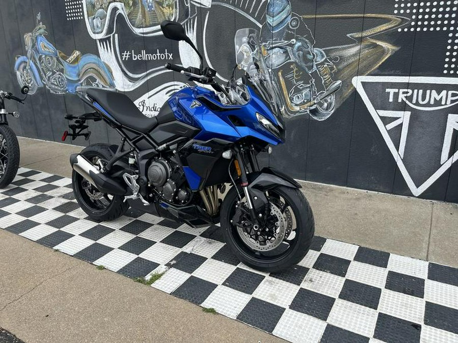 2025 Triumph Tiger Sport 800 Caspian Blue / Phantom Black
