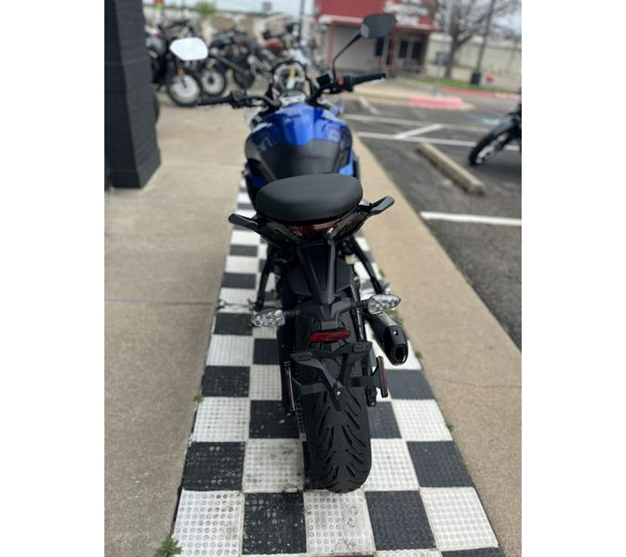 2025 Triumph Tiger Sport 800 Caspian Blue / Phantom Black