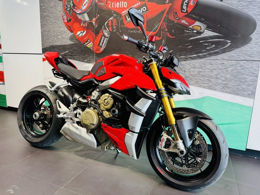 2021 Ducati Streetfighter V4 S Ducati Red