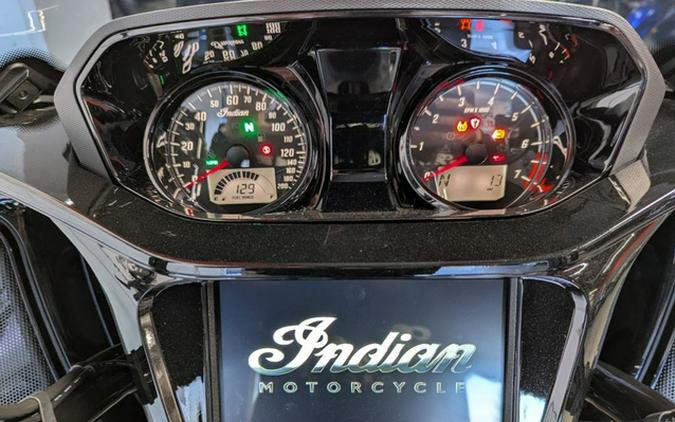 2026 Indian Challenger Dark Horse 112 w/PowerBand Audio Chalk with Black Metallic