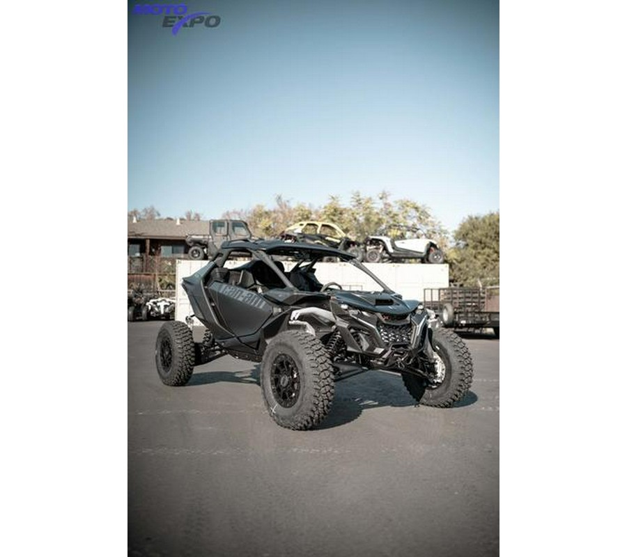 2024 Can-Am® Maverick R X RS with Smart-Shox Triple Black