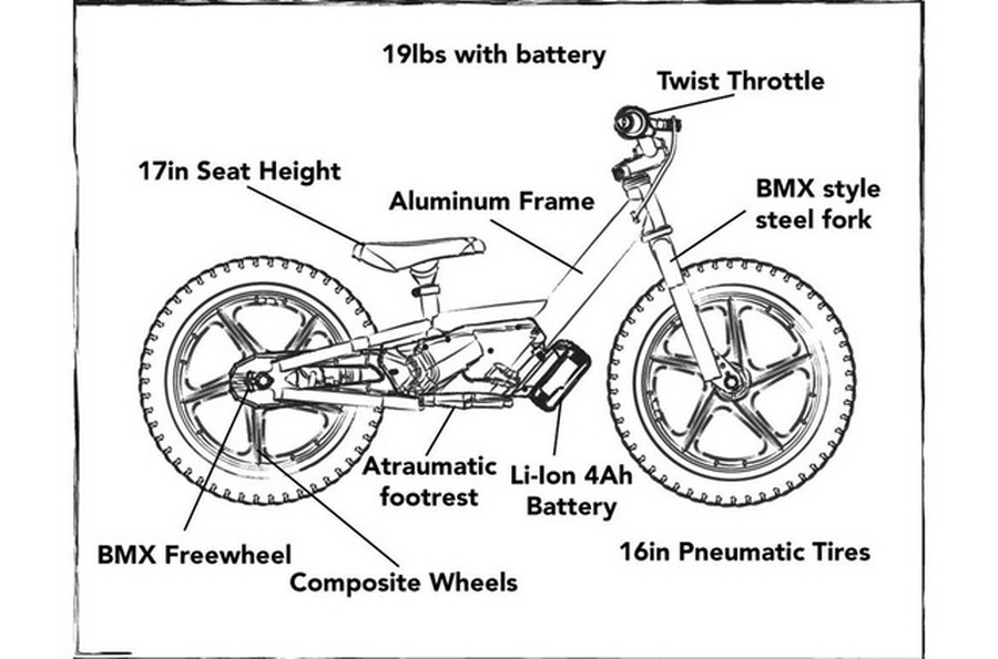 2025 STACYC 16Edrive BRUSHLESS