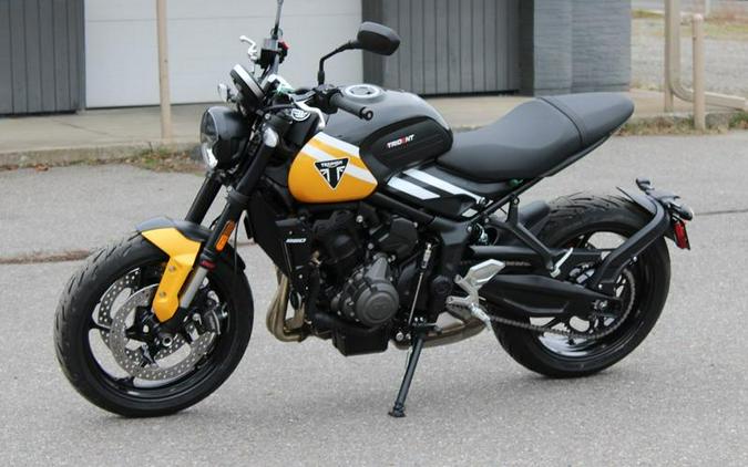 2025 Triumph Trident 660 Cosmic Yellow/Sapphire Black