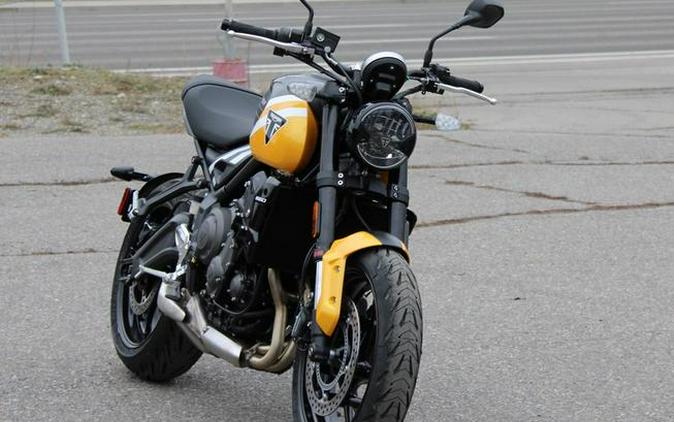 2025 Triumph Trident 660 Cosmic Yellow/Sapphire Black