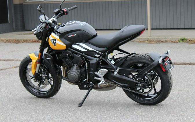 2025 Triumph Trident 660 Cosmic Yellow/Sapphire Black