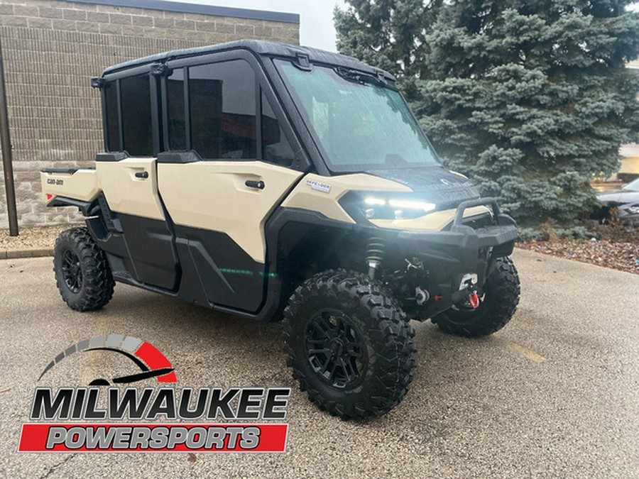 2026 Can-Am Defender MAX Limited HD11 Desert Tan & Carbon Blac