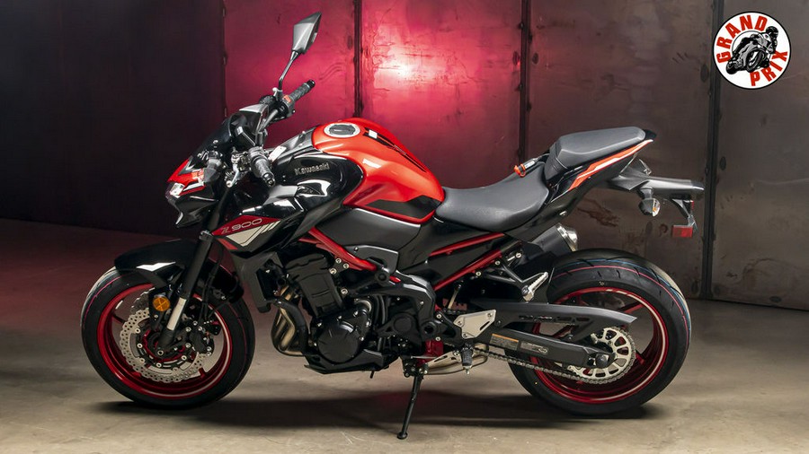 2024 Kawasaki Z900 ABS Candy Persimmon Red/Ebony