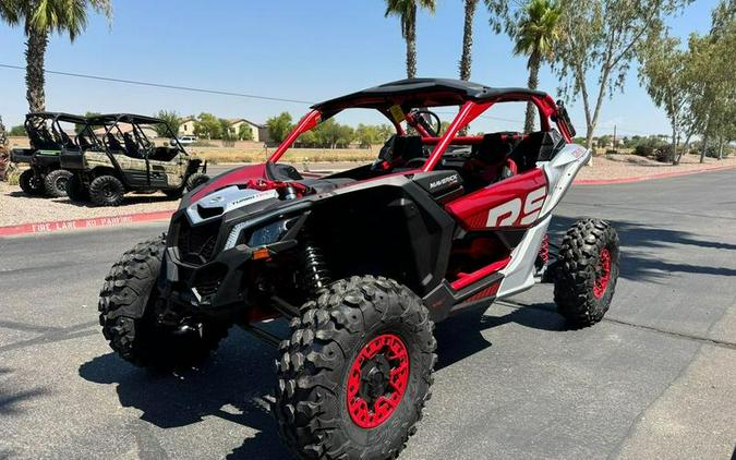 2024 Can-Am® Maverick X3 X rs Turbo RR Fiery Red & Hyper Silver