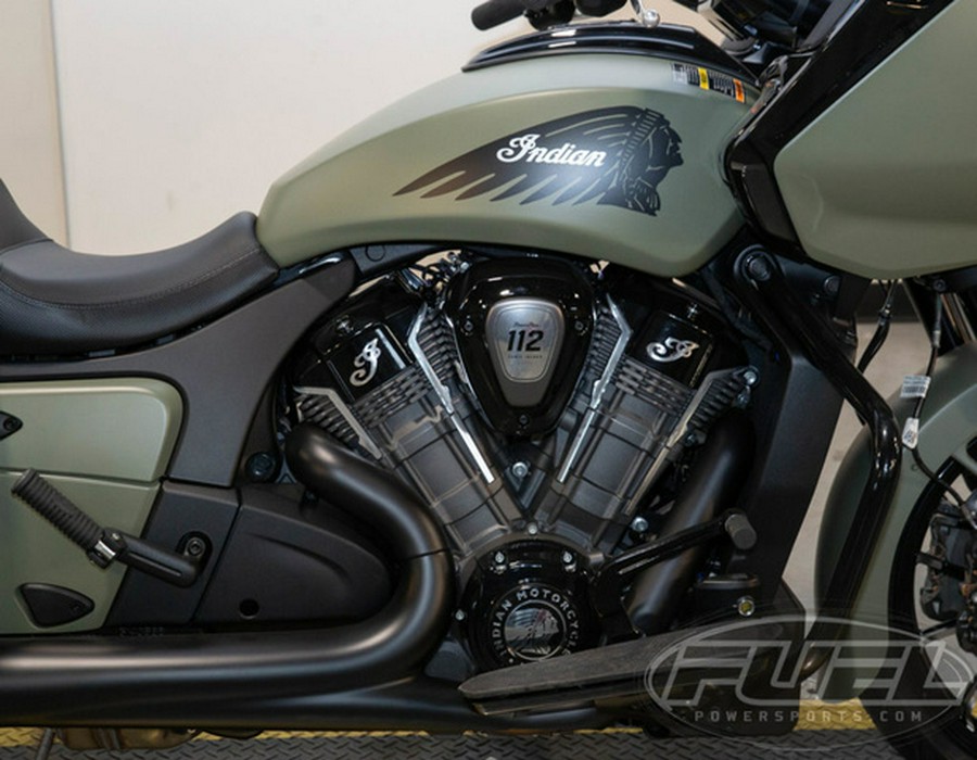 2025 Indian Challenger Dark Horse 112 W/Powerband Audio Moss