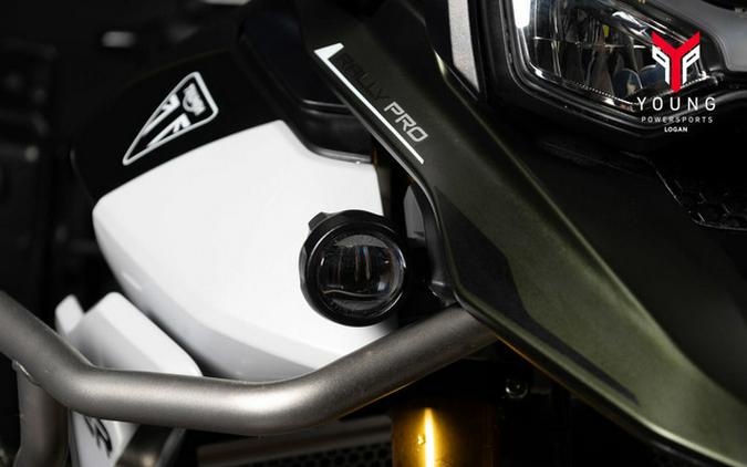 2025 Triumph Tiger 900 Rally Pro Matte Khaki Green / Matte Phan