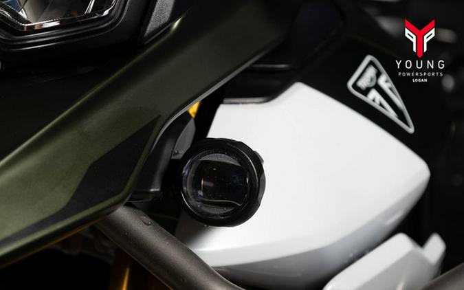 2025 Triumph Tiger 900 Rally Pro Matte Khaki Green / Matte Phan