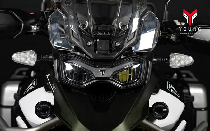 2025 Triumph Tiger 900 Rally Pro Matte Khaki Green / Matte Phan