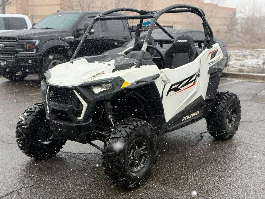 2021 Polaris RZR Trail S 900 Sport White Lightning
