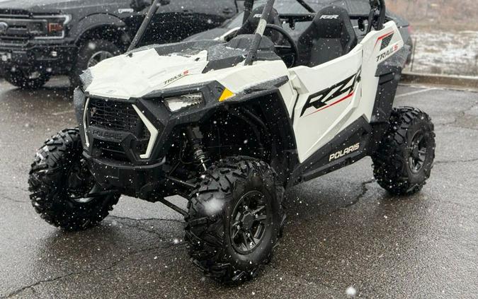 2021 Polaris RZR Trail S 900 Sport White Lightning