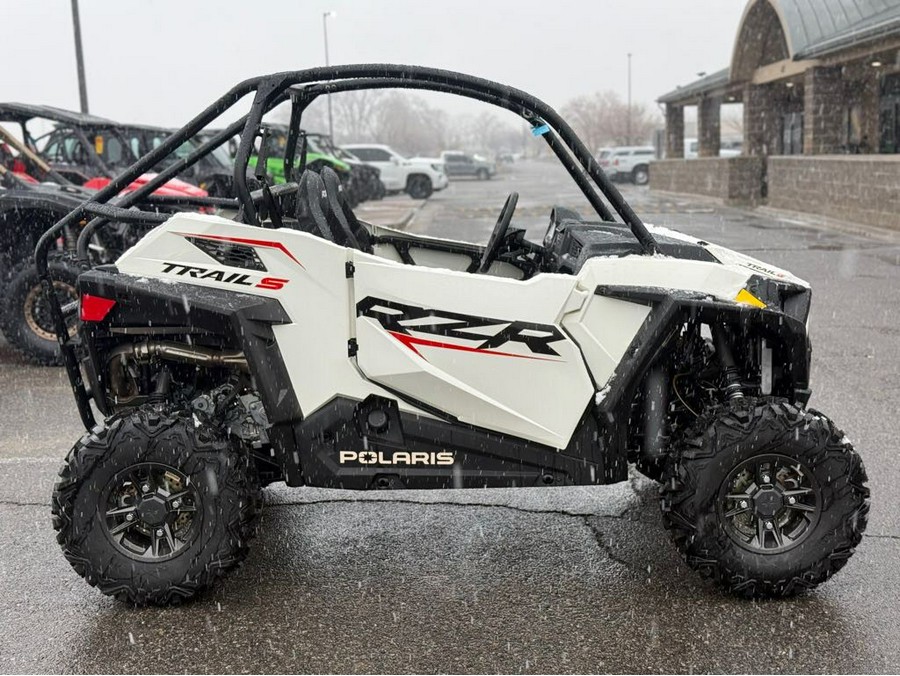 2021 Polaris RZR Trail S 900 Sport White Lightning