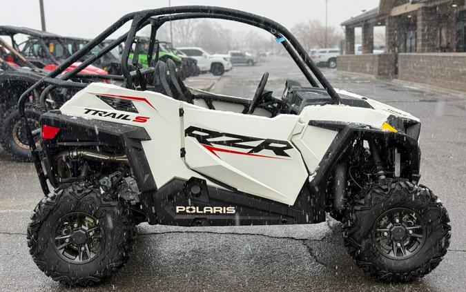 2021 Polaris RZR Trail S 900 Sport White Lightning