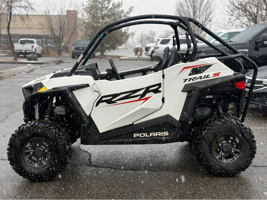 2021 Polaris RZR Trail S 900 Sport White Lightning