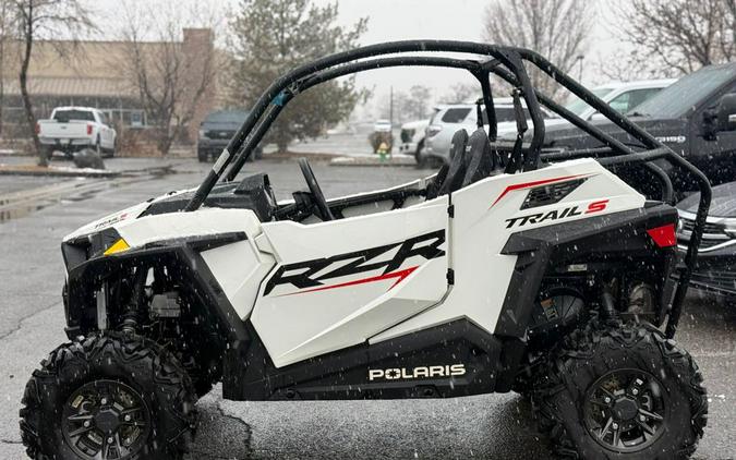 2021 Polaris RZR Trail S 900 Sport White Lightning