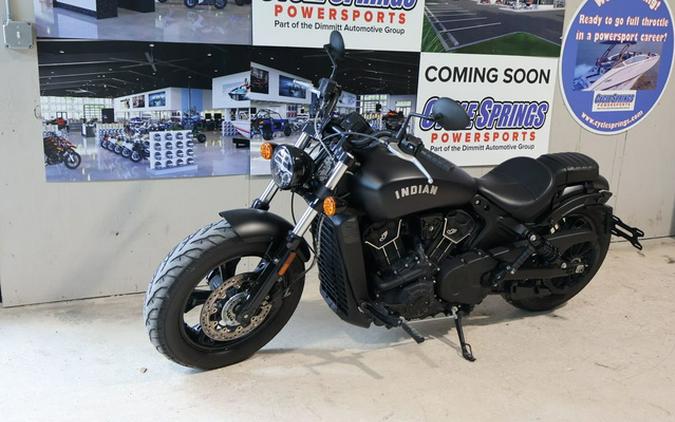 2023 Indian Scout Bobber Sixty ABS Black Smoke