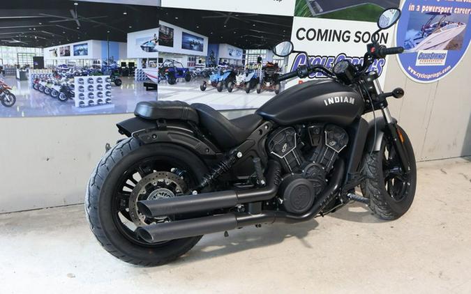 2023 Indian Scout Bobber Sixty ABS Black Smoke