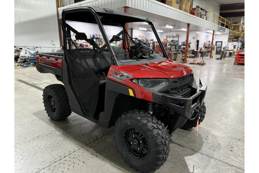 2025 Polaris RANGER XP 1000 PREMIUM - SUNSET RED Premium