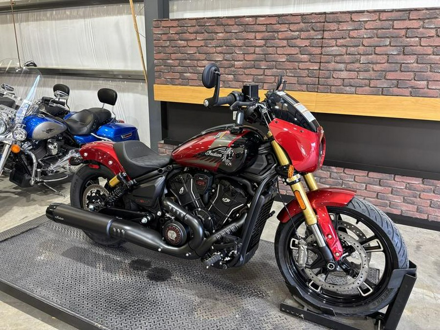 2026 Indian Motorcycle® 101 Scout® Sunset Red Metallic
