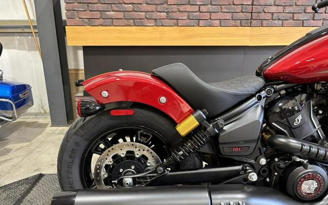 2026 Indian Motorcycle® 101 Scout® Sunset Red Metallic