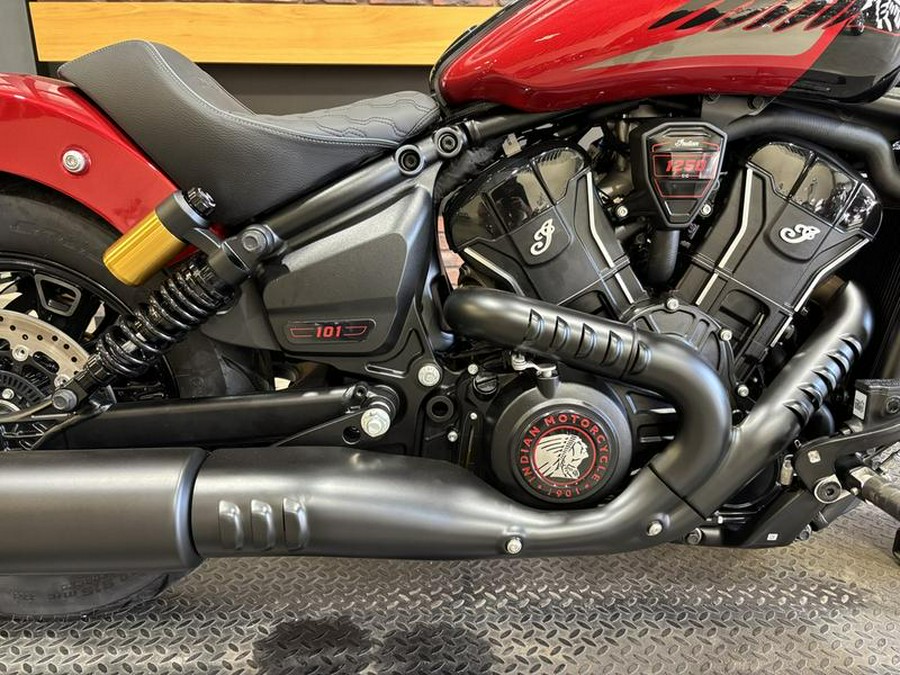 2026 Indian Motorcycle® 101 Scout® Sunset Red Metallic