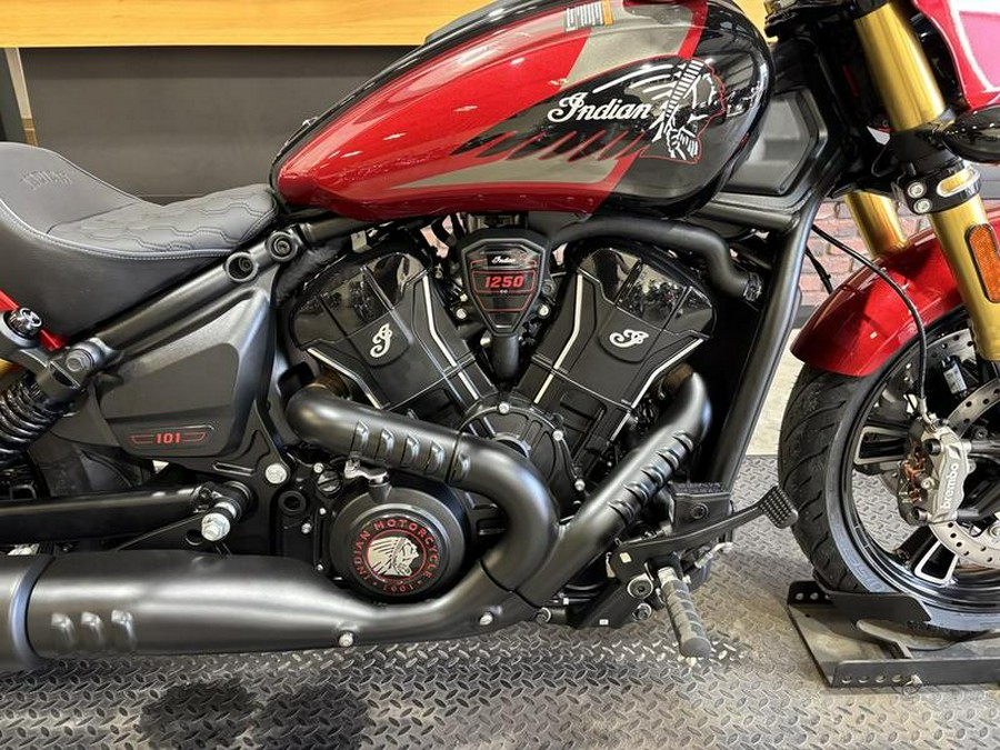 2026 Indian Motorcycle® 101 Scout® Sunset Red Metallic