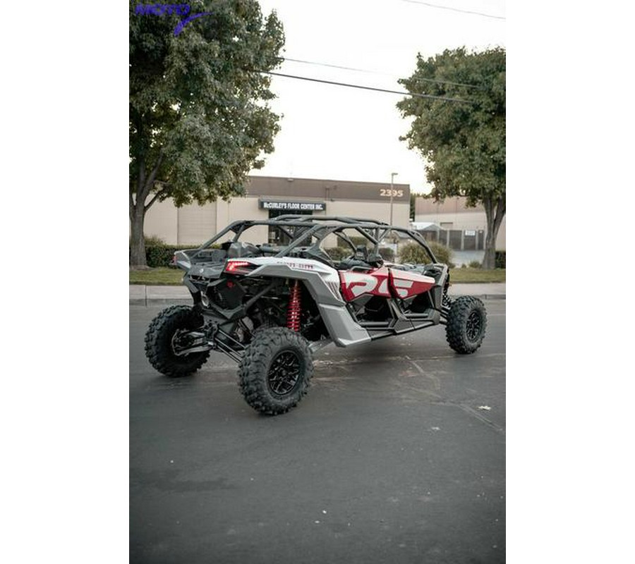 2024 Can-Am® Maverick X3 MAX RS Turbo RR Fiery Red & Hyper Silver