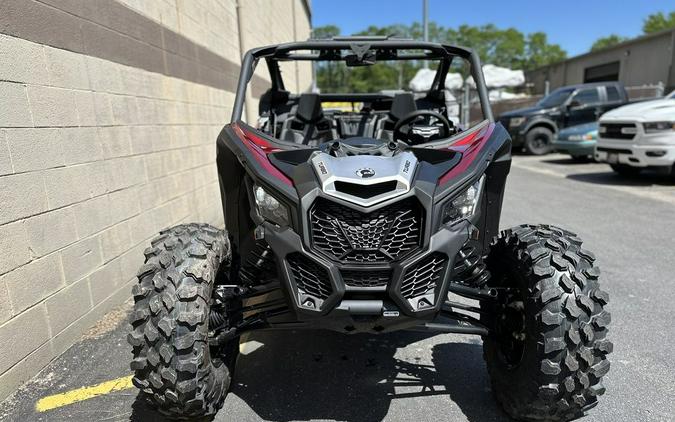 2024 Can-Am® Maverick X3 DS Turbo Fiery Red & Hyper Silver