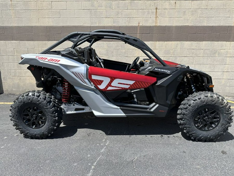 2024 Can-Am® Maverick X3 DS Turbo Fiery Red & Hyper Silver