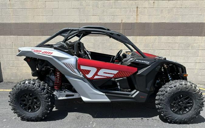 2024 Can-Am® Maverick X3 DS Turbo Fiery Red & Hyper Silver