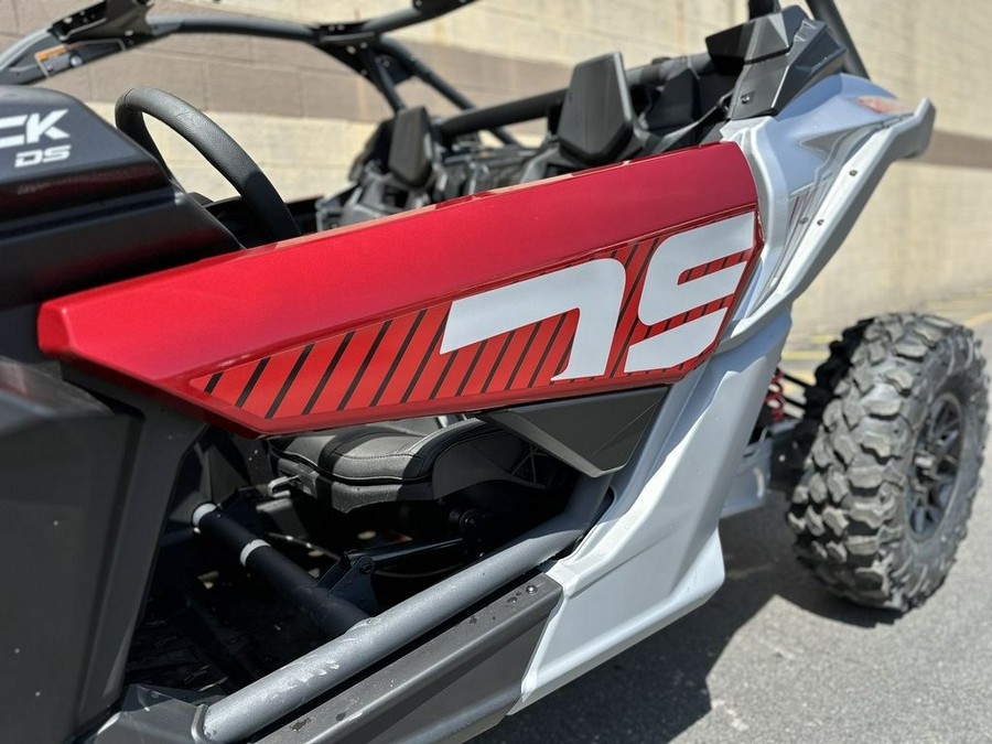 2024 Can-Am® Maverick X3 DS Turbo Fiery Red & Hyper Silver