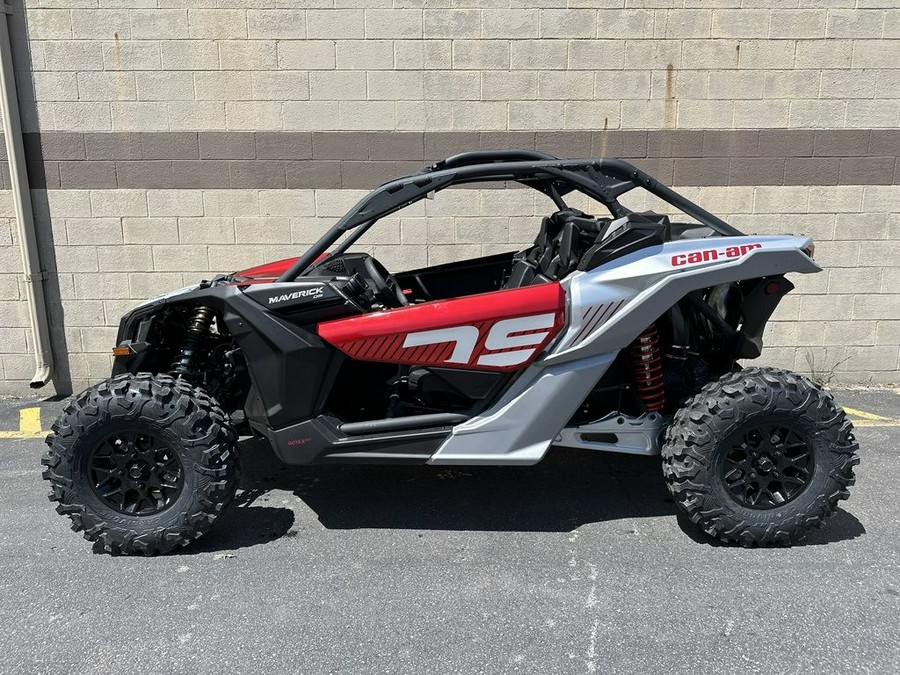 2024 Can-Am® Maverick X3 DS Turbo Fiery Red & Hyper Silver