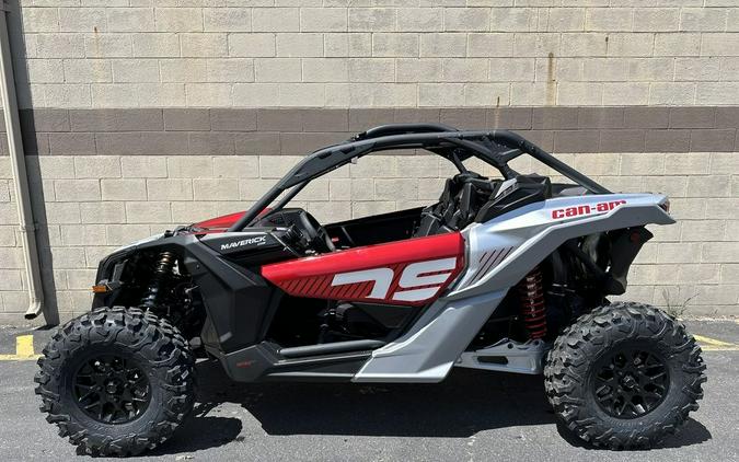 2024 Can-Am® Maverick X3 DS Turbo Fiery Red & Hyper Silver