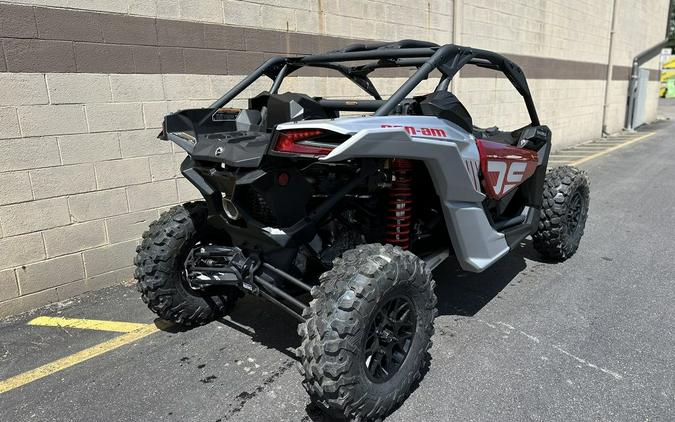 2024 Can-Am® Maverick X3 DS Turbo Fiery Red & Hyper Silver