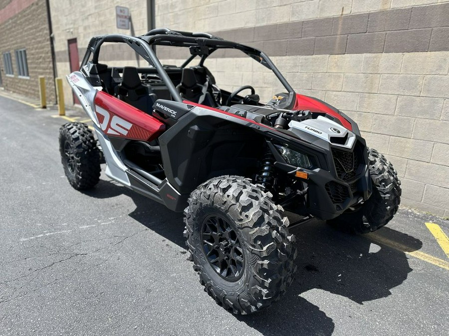 2024 Can-Am® Maverick X3 DS Turbo Fiery Red & Hyper Silver