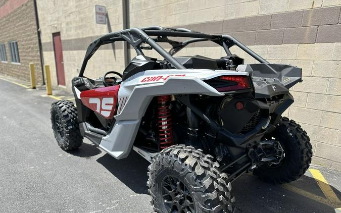 2024 Can-Am® Maverick X3 DS Turbo Fiery Red & Hyper Silver