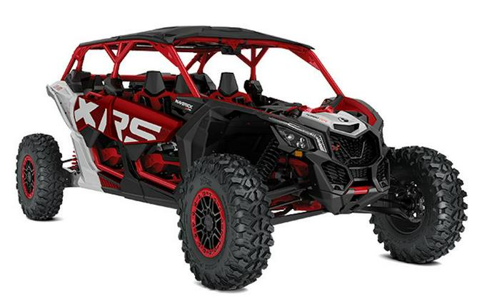 2025 Can-Am® Maverick X3 Max X RS Turbo RR Fiery Red & Hyper Silver