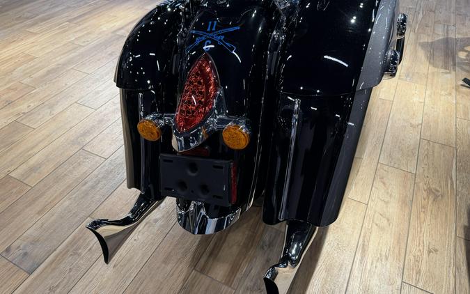 2024 INDIAN MOTORCYCLE SPRINGFIELD BLACK METALLIC AND TITANIUM METALLIC