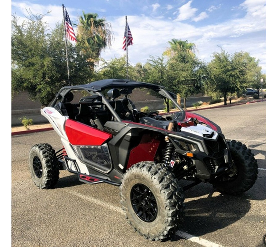 2024 Can-Am Maverick X3 RS Turbo Fiery Red & Hyper Silver RS Turbo Catalyst Gray