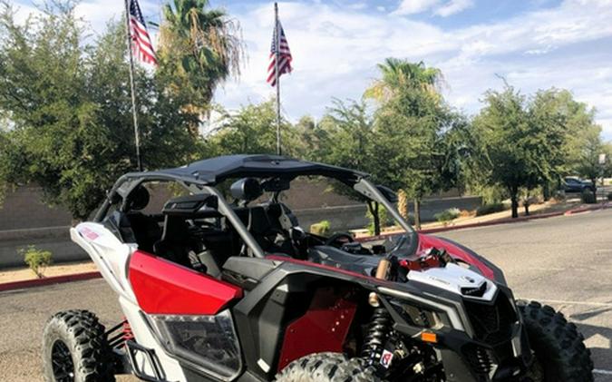 2024 Can-Am Maverick X3 RS Turbo Fiery Red & Hyper Silver RS Turbo Catalyst Gray
