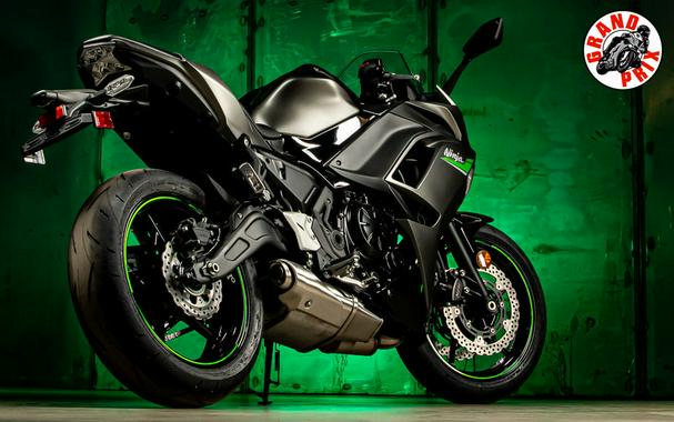 2024 Kawasaki Ninja® 650 Metallic Matte Graphenesteel Gray/Ebony