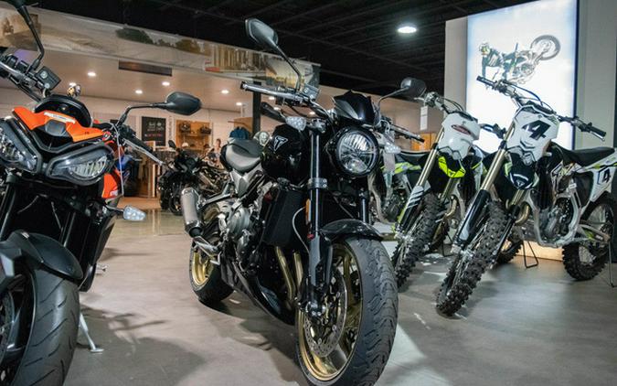 2026 Triumph Trident 800 Jet Black