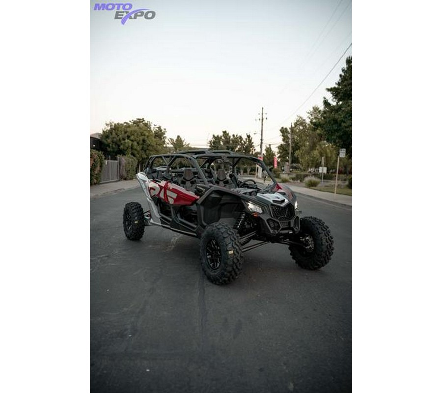 2024 Can-Am® Maverick X3 MAX RS Turbo RR Fiery Red & Hyper Silver