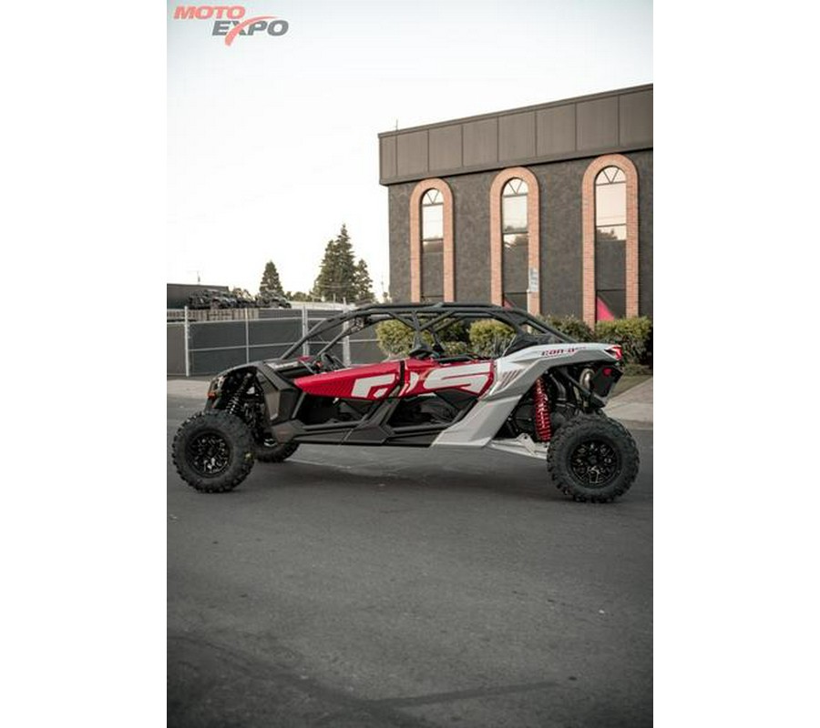 2024 Can-Am® Maverick X3 MAX RS Turbo RR Fiery Red & Hyper Silver