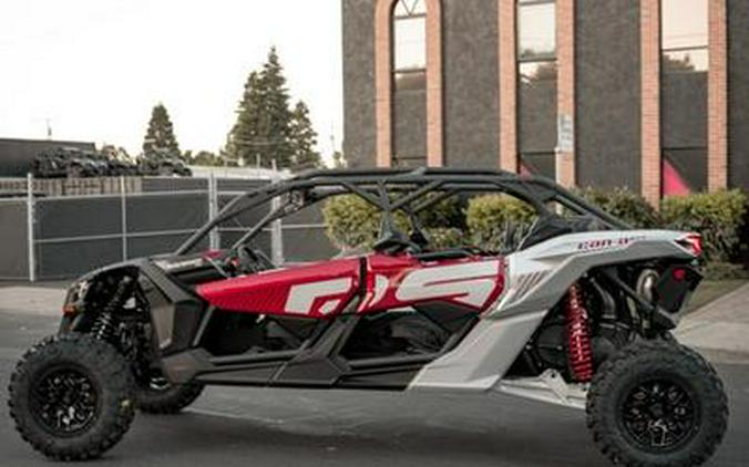 2024 Can-Am® Maverick X3 MAX RS Turbo RR Fiery Red & Hyper Silver