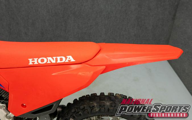 2022 HONDA CRF450RX