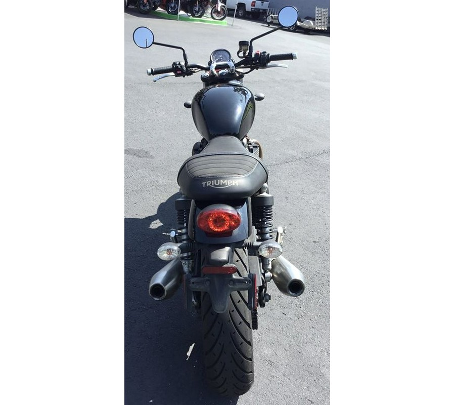 2019 Triumph Street Twin Jet Black